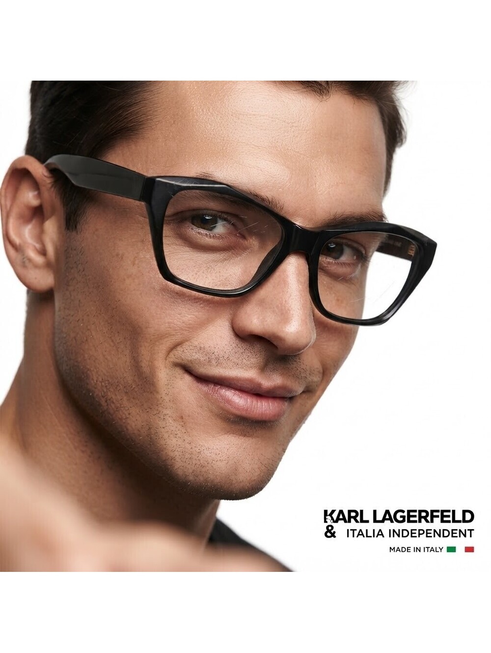 Karl Lagerfeld & Italia Independ KL1003 Men Eyeglasses Italy